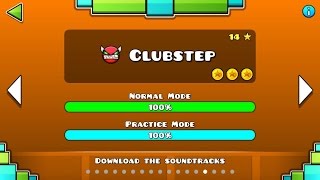 Geometry Dash - Level 14:Clubstep (All Coins)