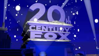20th Century Fox logo Snow remake