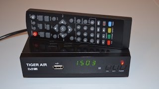 Сенсация! DVB-T2 Ресивер (тюнер) Т2 Tiger AIR T2 - обзор и настройка