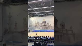 Первенство Санкт-Петербург по Художественной Гимнастики (булавы) Виктория Климук 17.01.2019