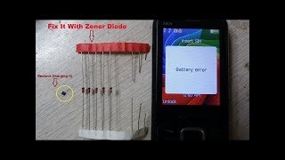 China Battery Error   Charging error   Fake Charging Problem Solution Here With Using Zener Diode