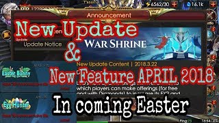 Legacy Of Discord : New Update And New Feature In Early APRIL 2018..!!!