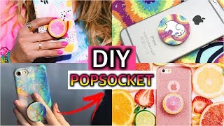 FAÇA SEU PRÓPRIO POPSOCKET EM CASA | Muito Fácil e Barato