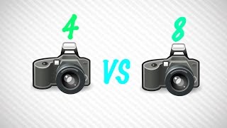 4 MegaPixel VS 8 MegaPixel Camera Comparison