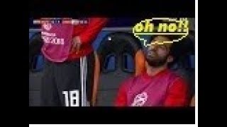 Mo Salah's reaction to the Uruguay goal 1-0