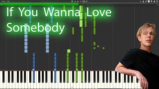 Tom Odell - if you wanna love somebody Synthesia Piano Tutorial |#SHEET DOWNLOAD