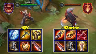 QI vs OMEN | Solo Full đồ | Liên Quân Mobile/AOV/ROV