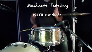 Pearl Brass Free Floating Snare Drum