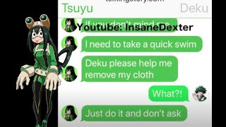 TSUYU FLIRTS WITH IZUKU MIDORIYA!