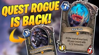 QUEST ROGUE IS BACK! | Quest Rogue | Galakrond's Awakening | Wild Hearthstone