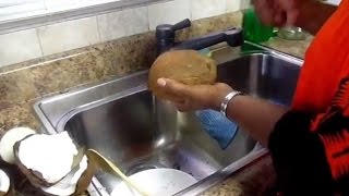 খাঁটি নারকেল তেল তৈরির পদ্ধতি !! How To Make Coconut Oil In Your Home HD video