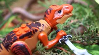 СУМАСШЕДШИЙ LEGO ДИНОЗАВР. НИНДЗЯ ДИНОЗАВР. LEGO DINOSAUR. ЛЕГО