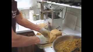 Pumpkin juice on a WHF juicer with a punch.  A Norwalk juicer alternative