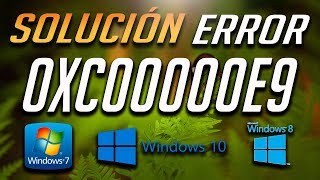 Solución al Error 0xc00000e9 En Windows 10/8/7 - [Tutorial 2020]