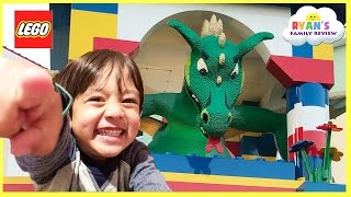 LEGOLAND HOTEL TOUR! Amusement Park Family Fun Lego Toys for Kids play Area Children Activities