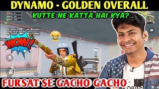 DYNAMO - GOLDEN OVERALL ACE RANK SEASON 11 | PUBG MOBILE | RED ROCK