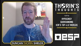 Thorin's Thoughts - Hypocrisy Surrounding H2k's Top 4 at Worlds (LoL)