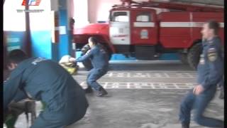 Учения МЧС в центре реабилитации для несовершеннолетних детей