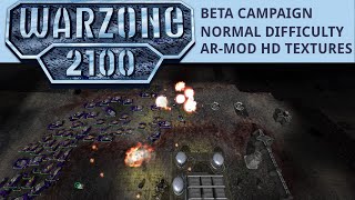(AR-HD MOD) Warzone 2100 - Beta Campaign on Normal  Difficulty in 1:09:28