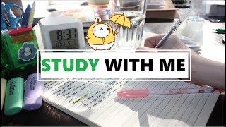 study with me // продуктивность (стади виз ми)