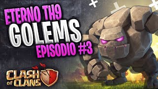 APRENDE CUANTOS GOLEMS USAR EN TH9 | GoBoHo Ataques para Guerra de Clanes | Zoloko