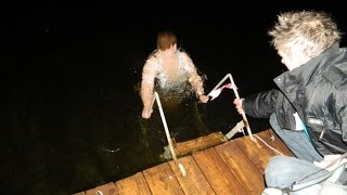 "Купель, Иордань-7. Крещение Господня! 2012г., Балтика и слёзы! Озеро – Таинство Окунания!"