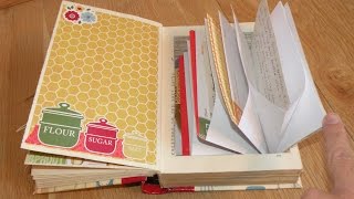 Junk Journal - Altered Recipe Book