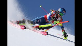 Mikaela Shiffrin- Slalom- Zagreb- Round 1- (2.miesto/2nd place)