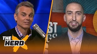Nick Wright and Colin talk Kevin Durant's legacy and LeBron James sitting out | NBA | THE HERD