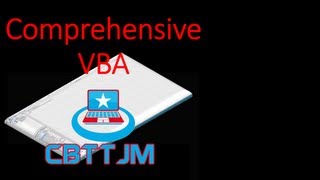 Comprehensive VBA-Part 01 Intro