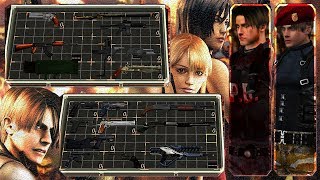 Resident Evil 4 Pack de Armas Exclusivas e Leon's Krauser e RE2 Remake.