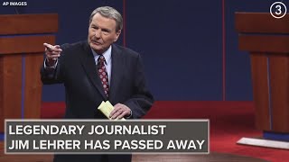 Longtime PBS NewsHour anchor Jim Lehrer dies at 85