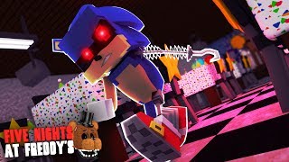 Minecraft: FIVE NIGHTS AT FREDDY'S #82 - SONIC.EXE ANIMATRONIC!