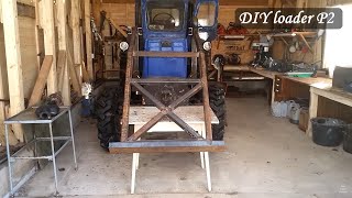 DIY front end loader for tractor t-40 am part 2