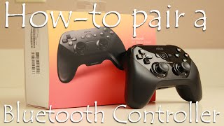 How to connect a Bluetooth Controller to Google AndroidTV Nexus Player