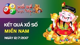 XSMN 12/7 | Kết quả xổ số Miền Nam hôm nay thứ 4 12-7-2017 xsmn | Kết quả xổ số MN
