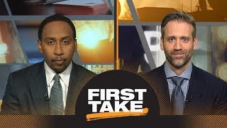 Stephen A. and Max react to Lakers breaking Rockets' win streak | First Take | ESPN
