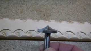 Нанесение декора на изделия из дерева. Часть 1. Milling decorating the tree. Part 1.