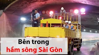 Một ngày theo chân những công nhân trong hầm sông Sài Gòn - PLO