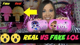 FAKE LOL surprise Series 4 wave 2 under wraps opening LOL surprise series 4 wave 2 big sisters Fake