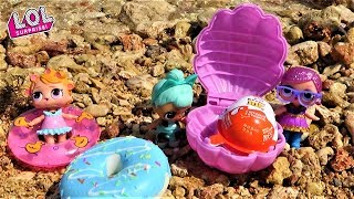 КУКЛЫ ЛОЛ СЮРПРИЗ НА ПЛЯЖЕ. #Мультики куклы #ЛОЛ Сюрприз #Смешное видео