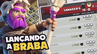 O DIA QUE EU SALVEI NOIS TUDO! FUI PRA GUERRA SOZINHO,E ACABEI COM "OS CARAS" | CLASH OF CLANS