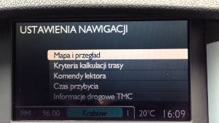 Nawigacja Renault Carminat Bluetooth CD Polskie Menu Polski Lektor Laguna 3, Megane, Espace, Scenic