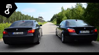 535d e60 vs 550i e60 Drag; zhmuraTV