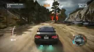 Need For Speed The Run Прохождение  часть 1 Начало на Черном BMW