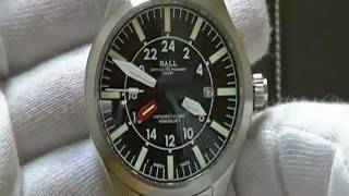 Ball Engineer Master II Aviator GMT Watch Video From About Time Watch Company