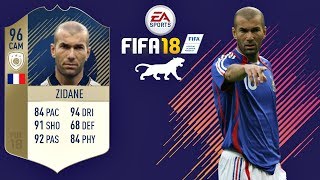 FIFA 18 | Zidane 2000 PRIME ICON | VIRTUAL PRO LOOK A LIKE TUTORIAL