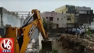 GHMC Demolition Drive Continues | 194 Building Razed On 4th Day | V6 News