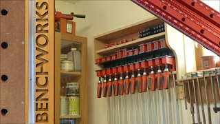 how to make a clamp rack