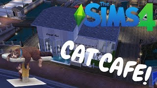 Cat Cafe Speed Build - Sims 4